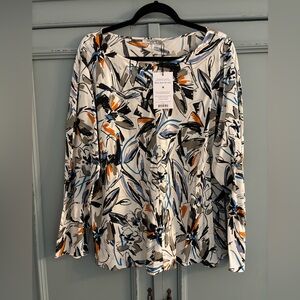 MM LAFLEUR washable silk Wren 2.0 top